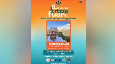 Feyzullah Arslan, kitap fuarlarında okurlarıyla buluşacak