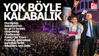 Kaleiçi böyle kalabalık görmedi