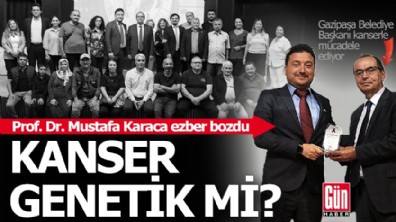Kanser genetik mi?.. Prof. Dr. Mustafa Karaca oran verdi...