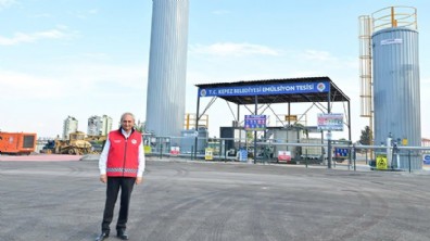 Kepez Belediyesi Emülsiyon Tesisi açılıyor