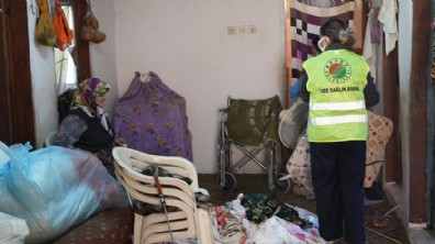 Kepez'de Ayşe teyzenin yaşam koşulları iyileştiriliyor