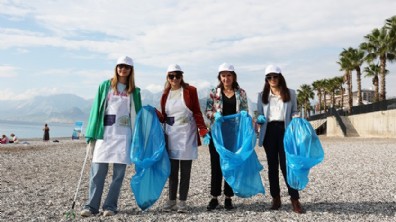 Konyaaltı Sahili'nde plastik atıklara karşı yeni proje