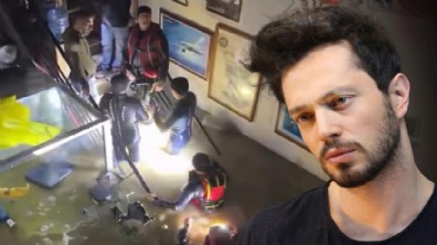 Stüdyoda mahsur kalan Murat Boz, botla kurtarıldı