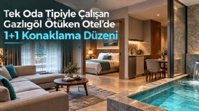 Tek Oda Tipiyle Çalışan Gazlıgöl Ötüken Otel'de Konaklama Düzeni
