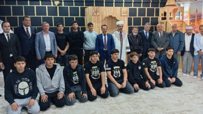 USO Anadolu Lisesi'nde mescit açıldı