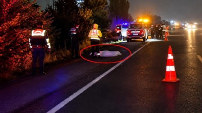 Yol kenarında bir kişinin cansız beden bulundu