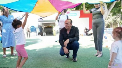 Başkan Kotan, Bebek Parkı’nda çocuklarla buluştu