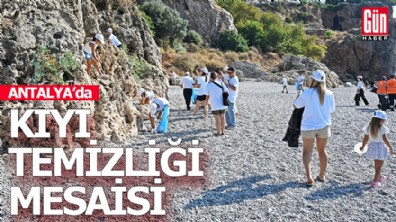 Büyükşehir’den ‘Kıyı Temizliği Günü’nde sahil temizliği