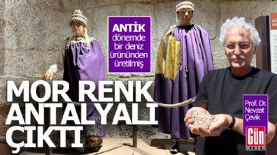 Mor renk Antalyalı çıktı