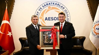 Vali Şahin'den AESOB'a Ahilik ve tebrik ziyareti