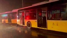 3 İETT otobüsü çarpıştı; yaralılar var