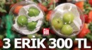 3 erik 300 TL'den satışa çıktı