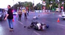 3 motosiklet çarpıştı: 1'i ağır 5 yaralı