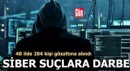 48 ilde siber suç operasyonları: 284 gözaltı