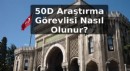 50D Araştırma Görevlisi Nasıl Olunur?