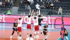 A Milli Erkek Voleybol Takımı, Romanya'ya kaybetti