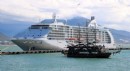 ABD'li turistler kruvaziyerle Antalya'ya geldi