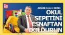 AESOB Başkanı Dere; Güvenli alışverişin adresi esnafımızdır