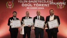 AGC yılın gazetecileri ödülleri dağıtıldı