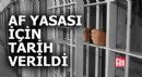Af yasası için tarih verildi