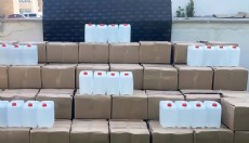 Afyon'da 3 bin litre etil alkol ele geçirildi