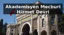 Akademisyen Mecburi Hizmet Devri