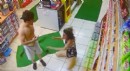 Akaryakıt istasyonunda bir kadına şiddet kamerada