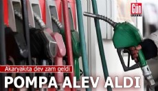 Akaryakıta dev zam geldi: Motorin 80 liranın üzerine çıktı