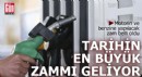 Akaryakıta tarihin en büyük zammı geliyor