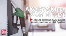 Akaryakıta zam geldi!