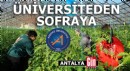 Akdeniz Üniversitesi'nden sofraya