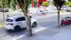 Alanya'da motosiklet sürücüsü yaralandı