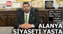 Alanya siyaseti yasta: İlçe Başkanı Alper Arıkan hayatını kaybetti