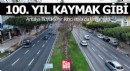 Antalya 100. Yıl Caddesi kaymak gibi oldu