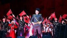 Antalya Aspendos'ta Gençlik ve Spor Gösterisi