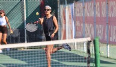 Antalya Beachpark'ta tenis keyfi