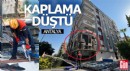 Antalya Burhanettin Onat Caddesi'nde faciaya kıl payı