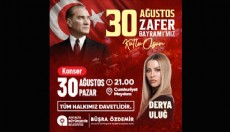 Antalya Büyükşehir Belediyesi,30 Ağustos Zafer Bayramı etkinlik konseri