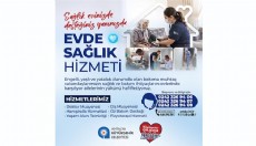 Antalya Büyükşehir Belediyesi, 'Evde Sağlık Hizmeti' banneri