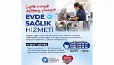 Antalya Büyükşehir Belediyesi, 'Evde Sağlık Hizmeti' banneri