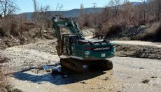 Antalya Dereköy’de dere ıslah çalışmaları başladı