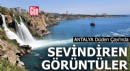 Antalya Düden'de kirlilikten sonra sevindiren görüntüler