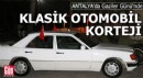 Antalya Gaziler Günü'nde klasik otomobil korteji