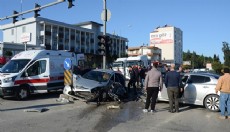 Antalya Serik'te kaza: 2 yaralı