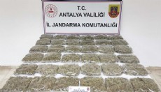 Antalya Serik'te uyuşturucu operasyonu