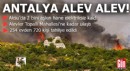 Antalya alev alev! Aksu'da 2 bini aşkın hane elektriksiz kaldı