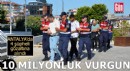 Antalya'da 10 milyonluk vurgun!