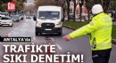 Antalya'da 13 bin 731 araç ve sürücüsüne ceza