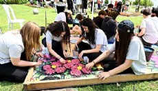 Antalya’da 130 bin çiçekle görsel şov