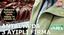 Antalya'da 3 ayıplı firma